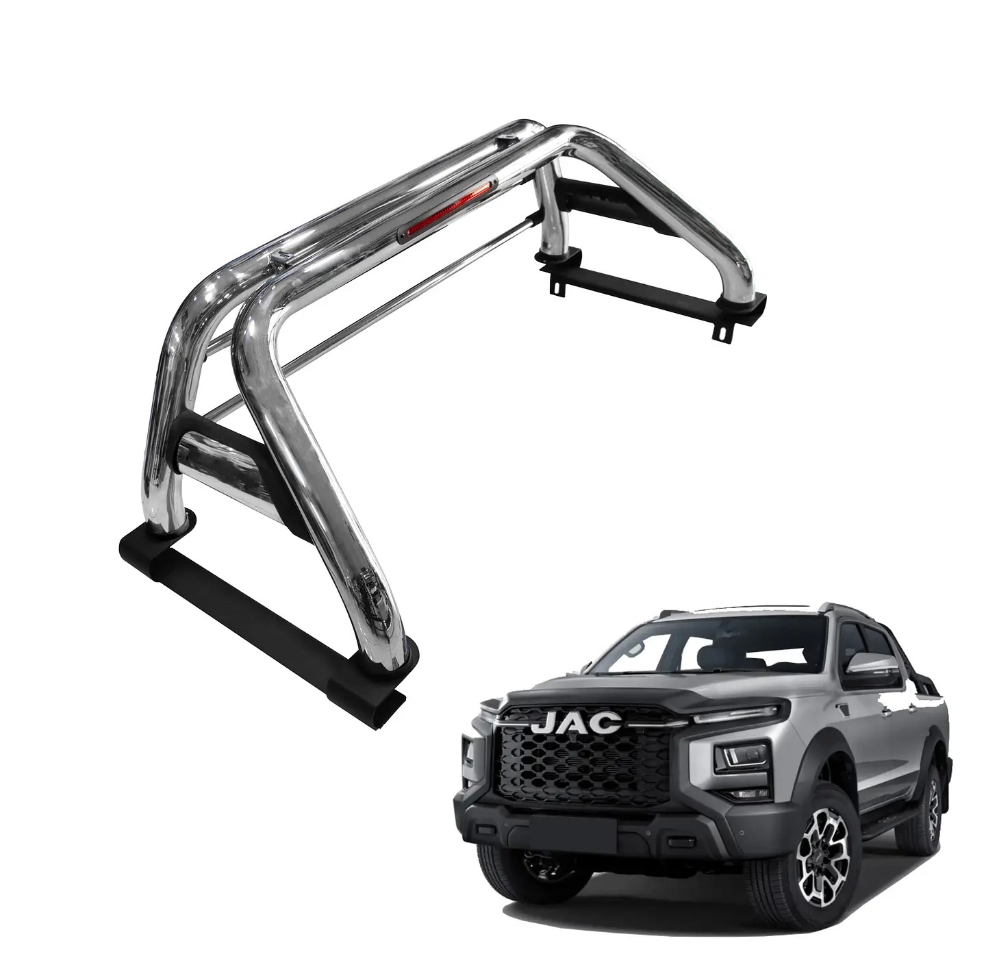 Barra Antivuelco Acero Inoxidable JAC T9 1
