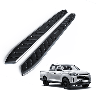 Juego de Pisaderas SsangYong Musso Heavy Duty | Fierro Negro Resistente