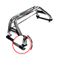 Barra Antivuelco Acero Inoxidable Ssangyong Musso | Luz de Freno y Base para Lona | Kangaroo Chile - Miniatura 2