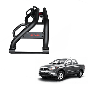 Barra Antivuelco Texturizada para SsangYong Actyon – Seguridad y Protección Garantizada