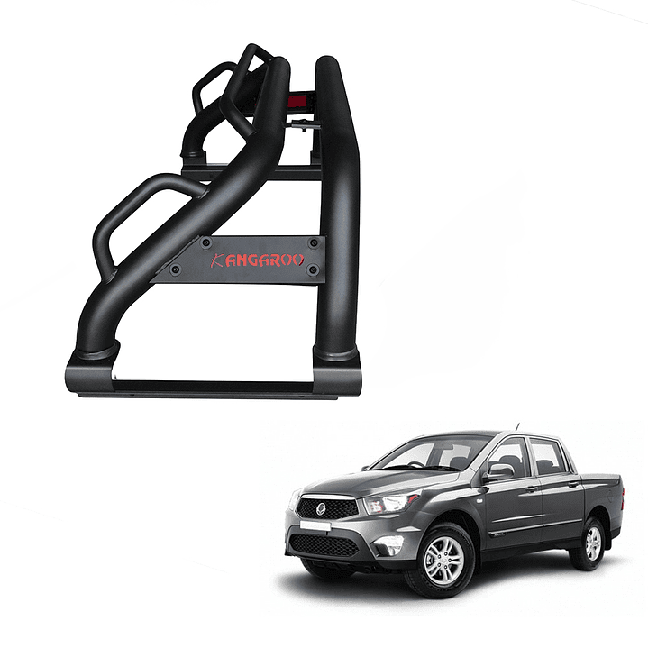 Barra Antivuelco Texturizada para SsangYong Actyon – Seguridad y Protección Garantizada 1