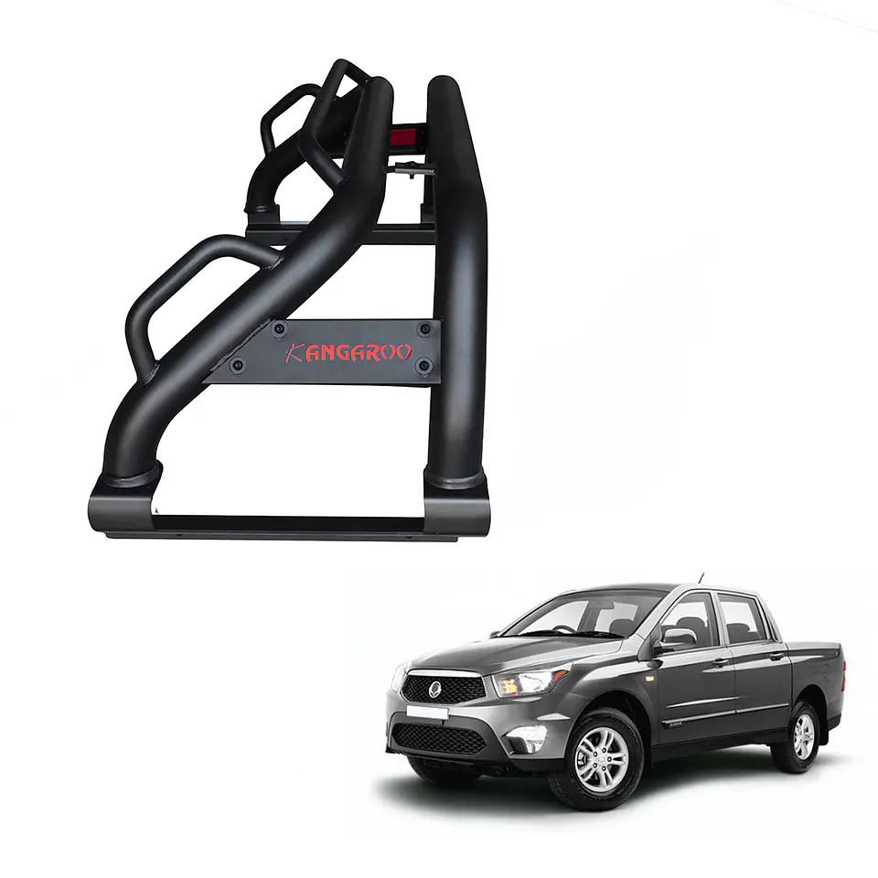 Barra Antivuelco Texturizada para SsangYong Actyon – Seguridad y Protección Garantizada 1