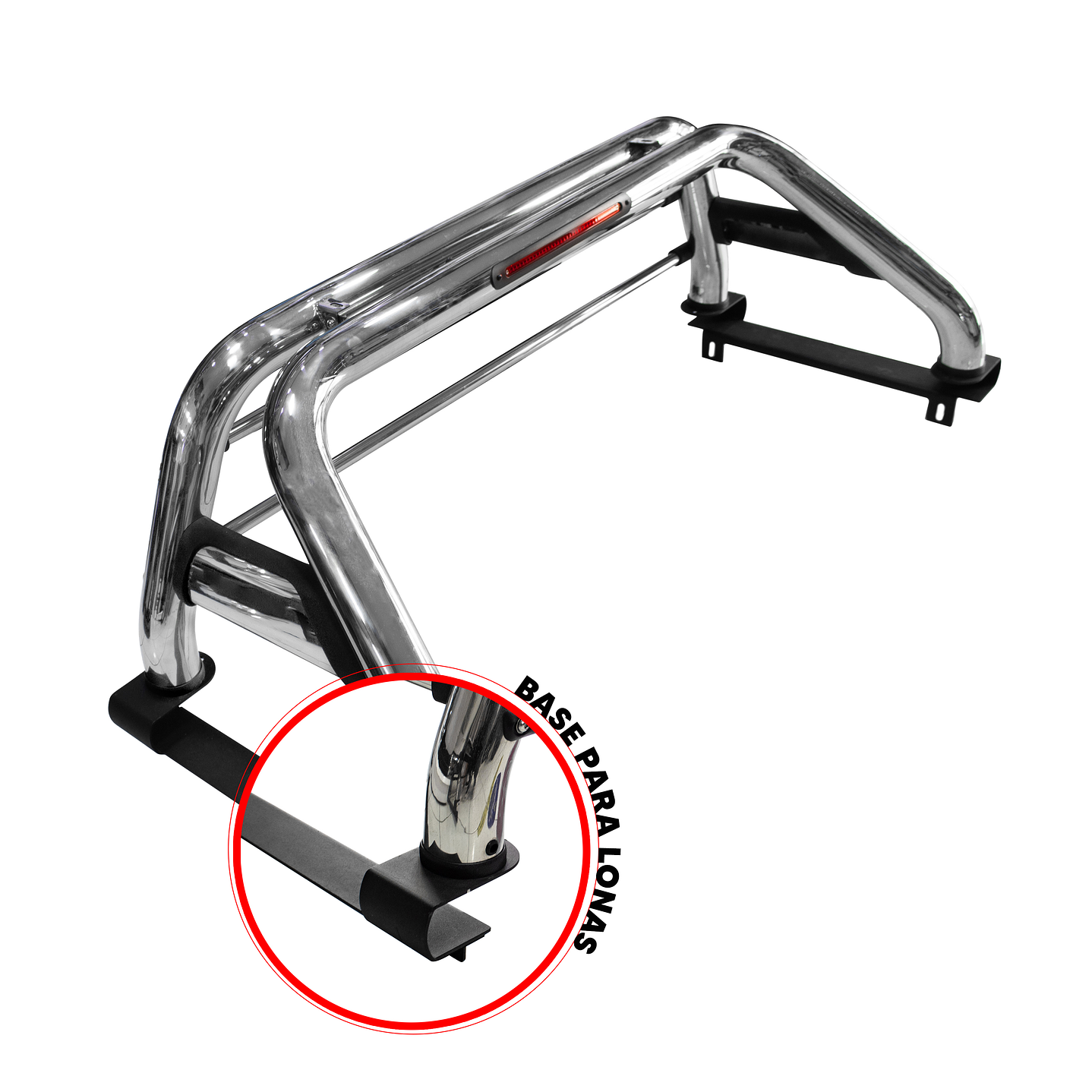 Barra Antivuelco de Acero Inoxidable para Foton G7 – Seguridad y Estilo 2