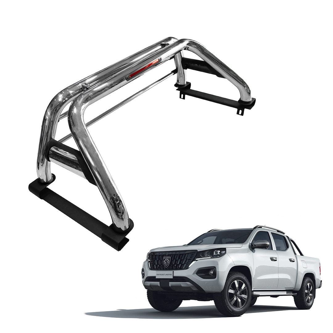 Barra Antivuelco Acero Inoxidable Peugeot Landtrek