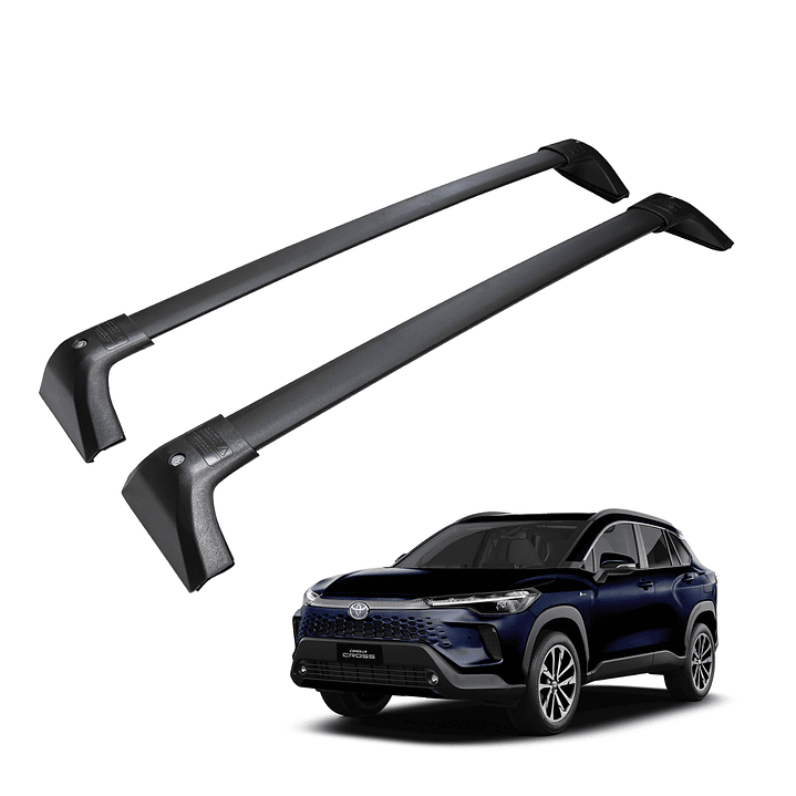 Barras de Techo Toyota Corolla Cross 2024+ – Perfil de Techo Original 1