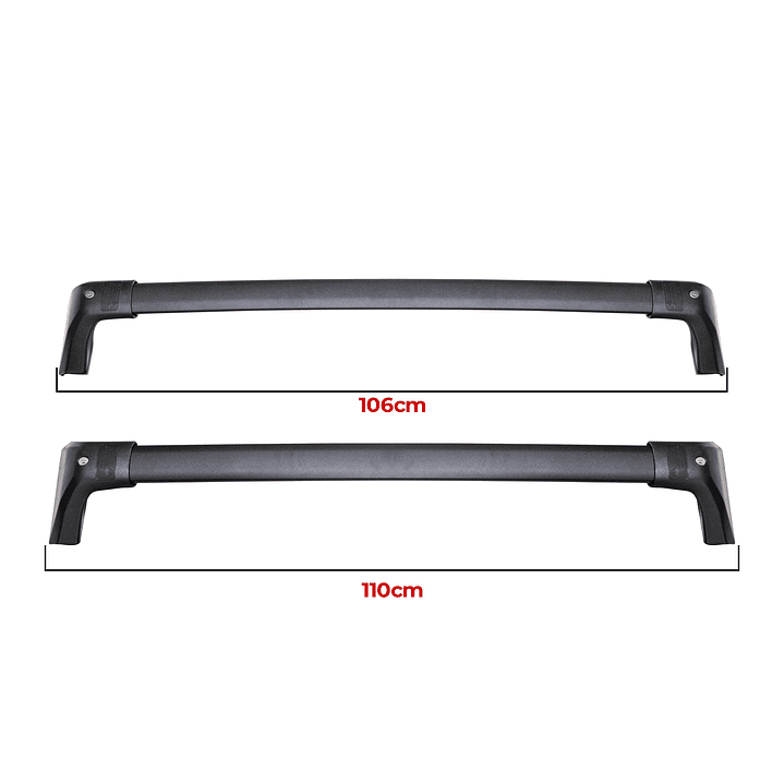 Barras de Techo Toyota Corolla Cross 2024+ – Perfil de Techo Original 2