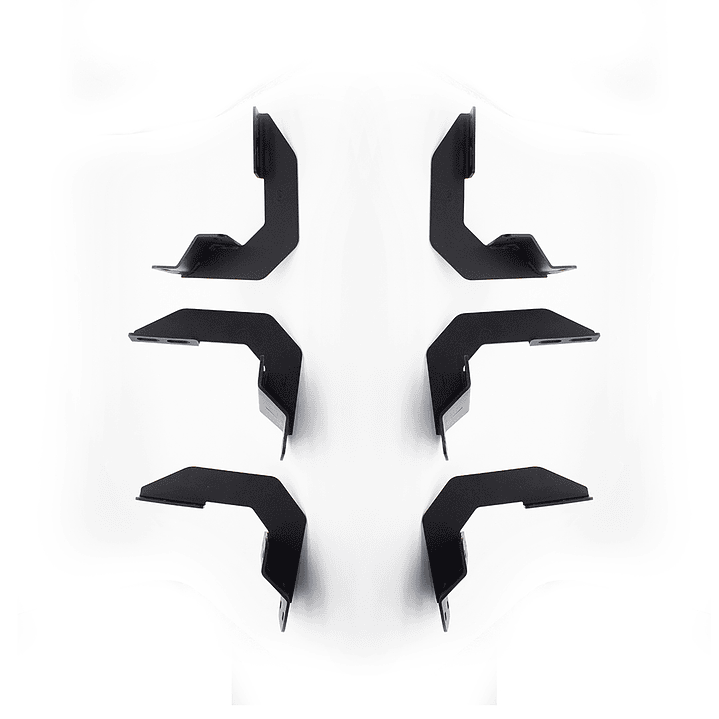 Juego de Pisaderas Ford F150 Shark Heavy Duty | Fierro Negro Resistente 7