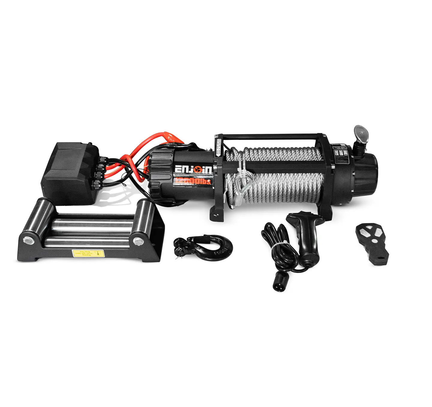 Winche Eléctrico 12.000 lb / 5.400 kg 12V | Cabrestante 4x4 | Kangaroo Chile 1