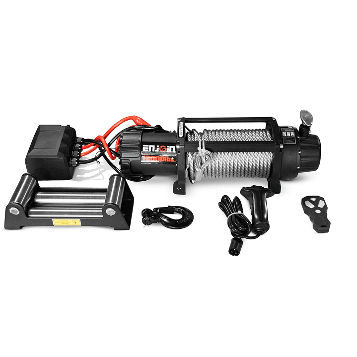 Winche Eléctrico 12.000 lb / 5.400 kg 12V | Cabrestante 4x4 | Kangaroo Chile 1