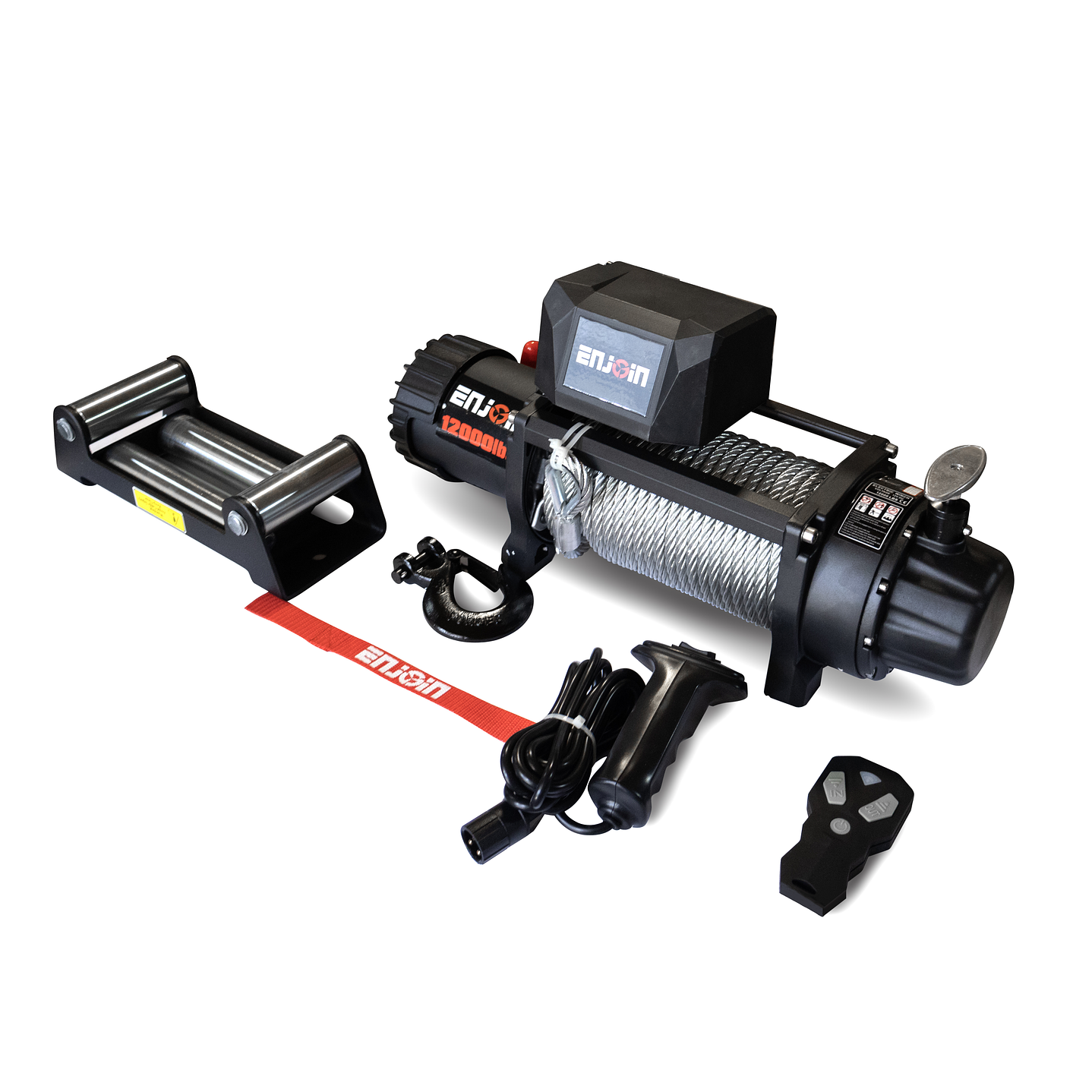 Winche Eléctrico 12.000 lb / 5.400 kg 12V | Cabrestante 4x4 | Kangaroo Chile 3