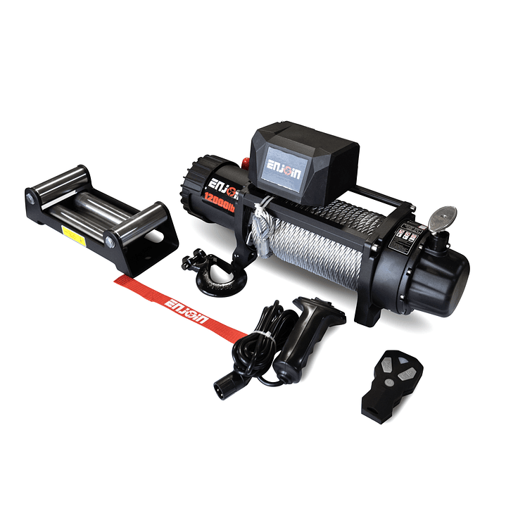 Winche Eléctrico 12.000 lb / 5.400 kg 12V | Cabrestante 4x4 | Kangaroo Chile 3