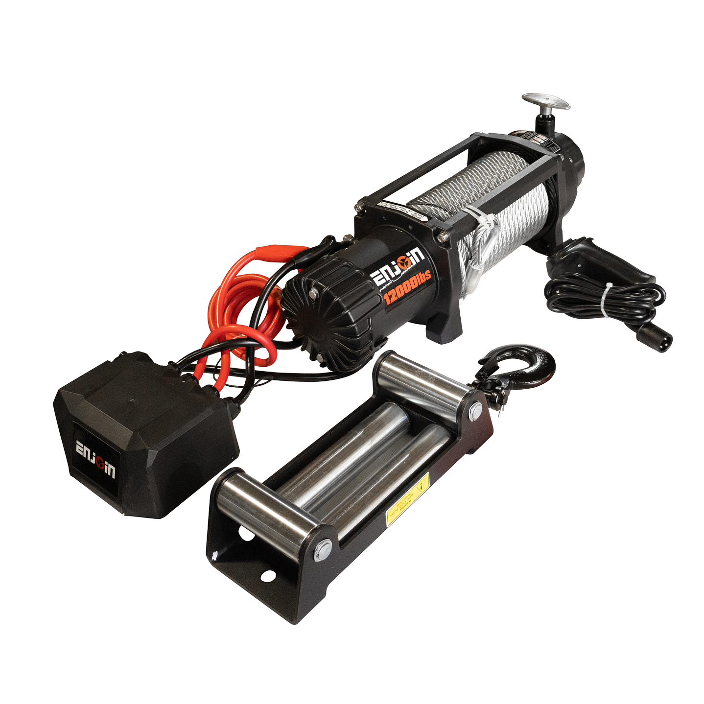 Winche Eléctrico 12.000 lb / 5.400 kg 12V | Cabrestante 4x4 | Kangaroo Chile 4