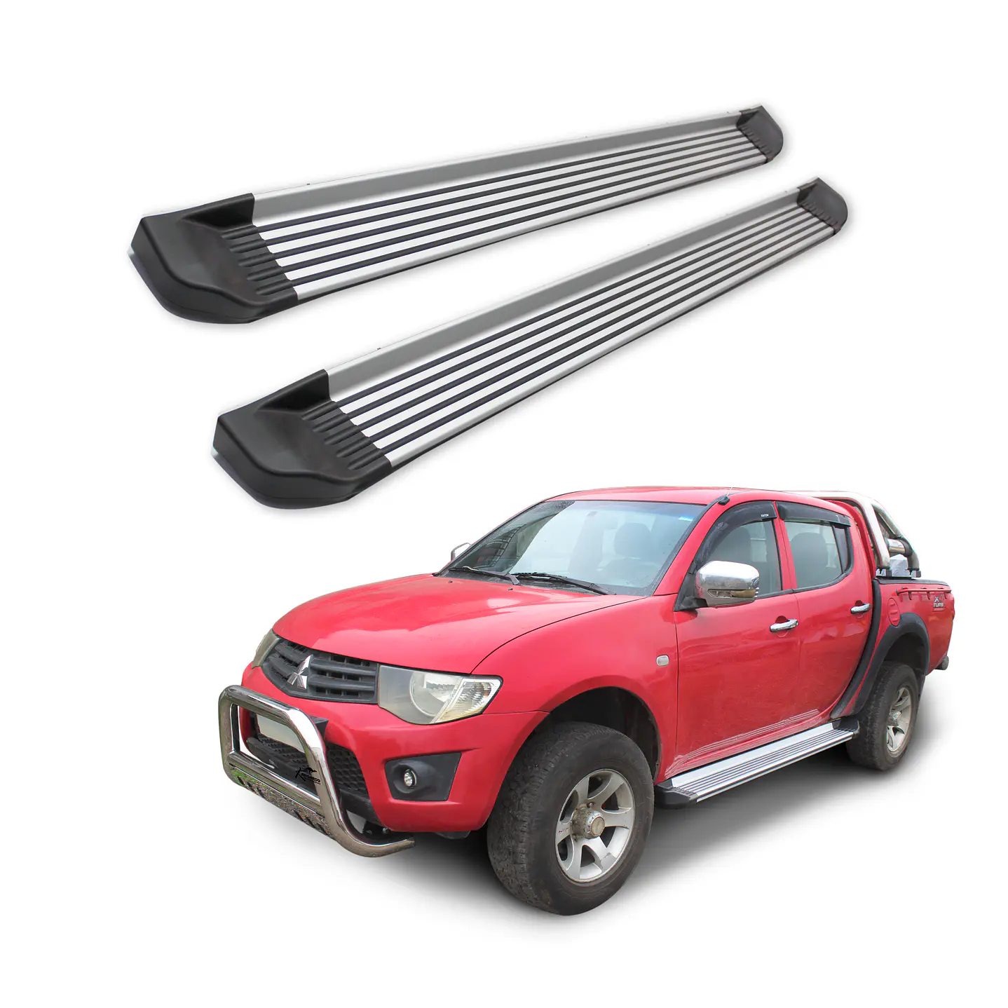 Set de Pisaderas Aluminio | Mitsubishi L200 2006-2015 | Kangaroo Chile 1