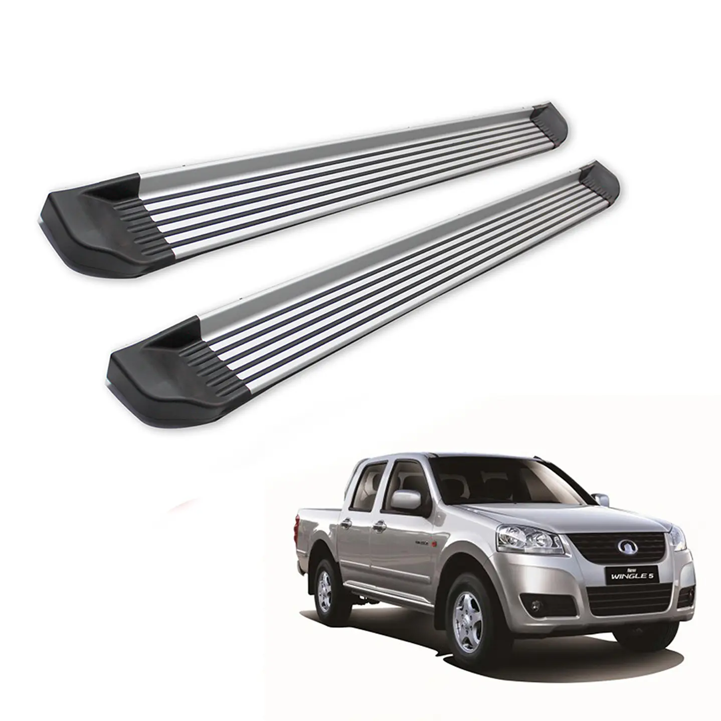 Set de Pisaderas Aluminio | GreatWall Wingle 5 | Kangaroo Chile 1