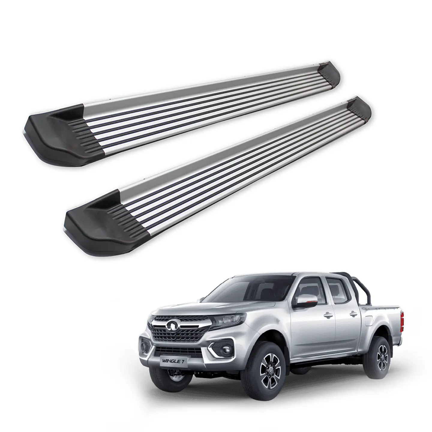 Set de Pisaderas Aluminio | GreatWall Wingle 7 | Kangaroo Chile 1