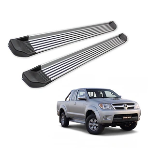 Set de Pisaderas Aluminio | Toyota Hilux 2006-2011 | Kangaroo Chile