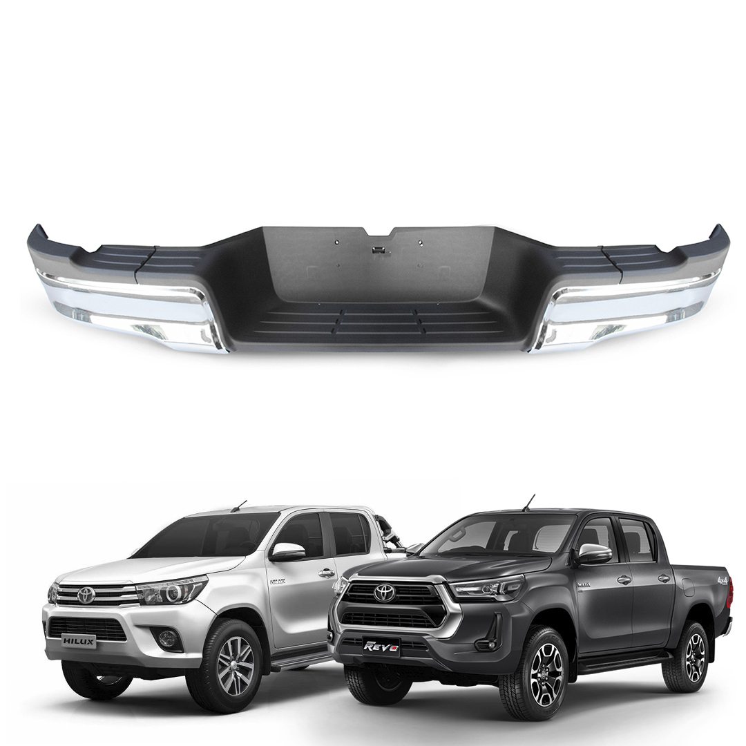 Parachoque Delantero Hilux Revo 2016+ | Metálico Cromado