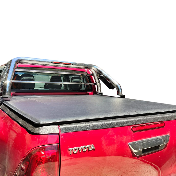 Lona Marítima Tapacarga Toyota Hilux Revo 2016–2024 | Marco y Barras de Aluminio | Incluye Kit de Instalación | Kangaroo Chile 12