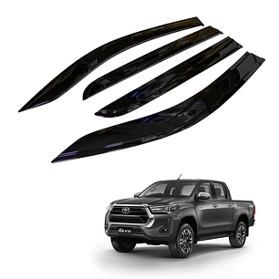 Set de Aletas Bota Agua Toyota Hilux Revo 2016+ | Kangaroo Chile