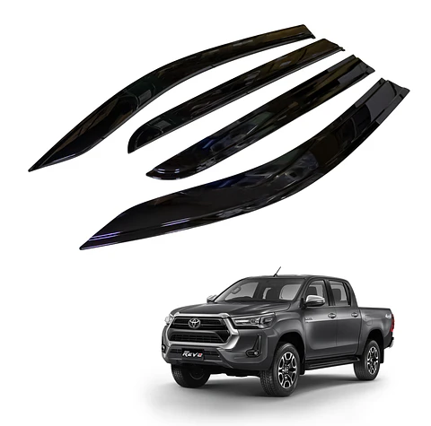 Set de Aletas Bota Agua Toyota Hilux Revo 2016+ | Kangaroo Chile