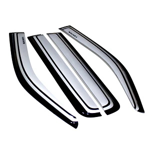 Set de Aletas Bota Agua Bicolor Nissan Navara 2006-2015 con logos | Kangaroo Chile