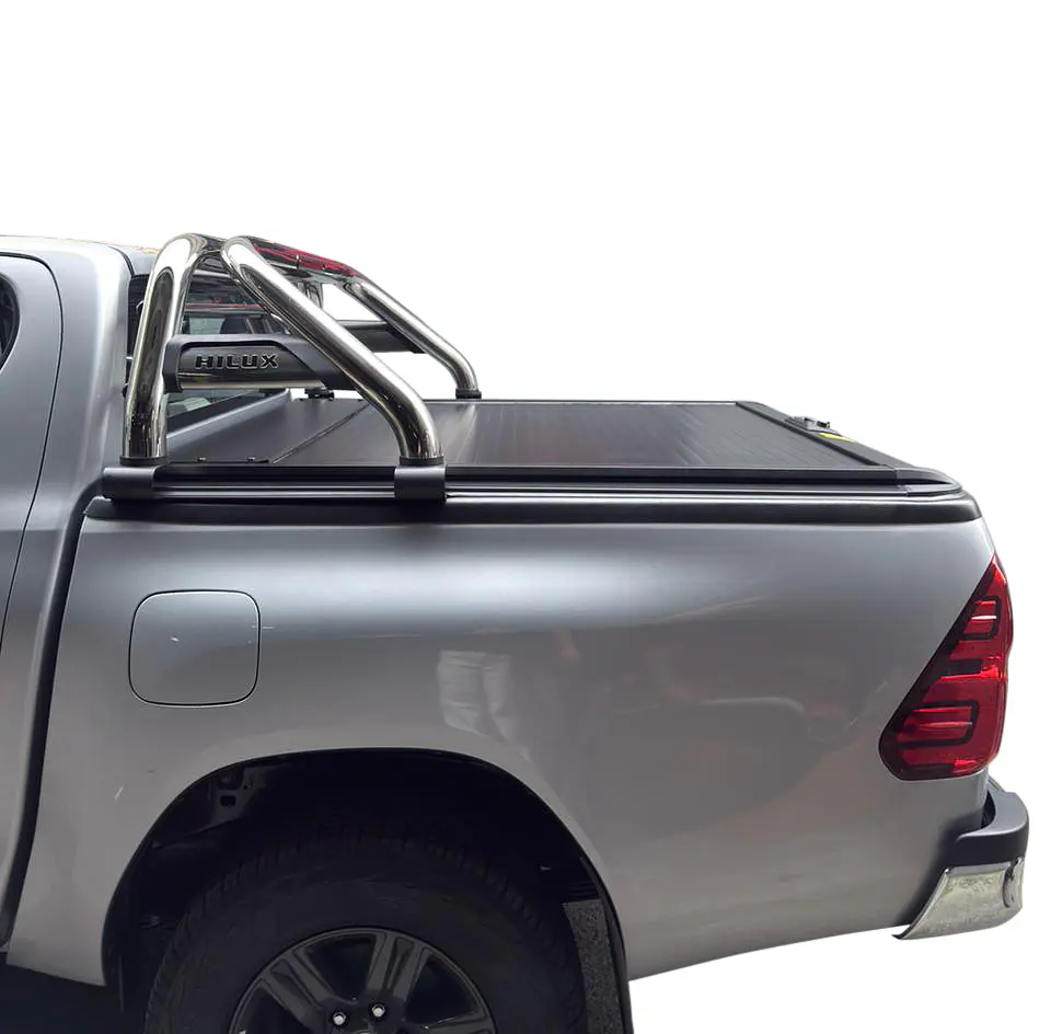 Tapa Retráctil Manual para Camionetas Pick Up Toyota Hilux Revo 2016-2025 | Alta Resistencia, Seguridad y Diseño Premium – Kangaroo Chile 4