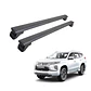 Barra de Techo Transversal Carga Pesada Abrazadera Alta – Mitsubishi Montero Sport 2019-2023 -  Soporta Hasta 80 kg por Barra - Miniatura 1