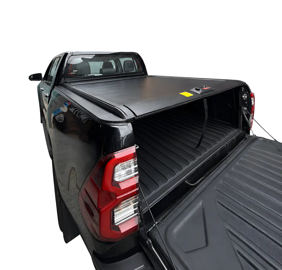 Tapa Retráctil Manual para Camionetas Pick Up Toyota Hilux Revo 2016-2025 | Alta Resistencia, Seguridad y Diseño Premium – Kangaroo Chile 7