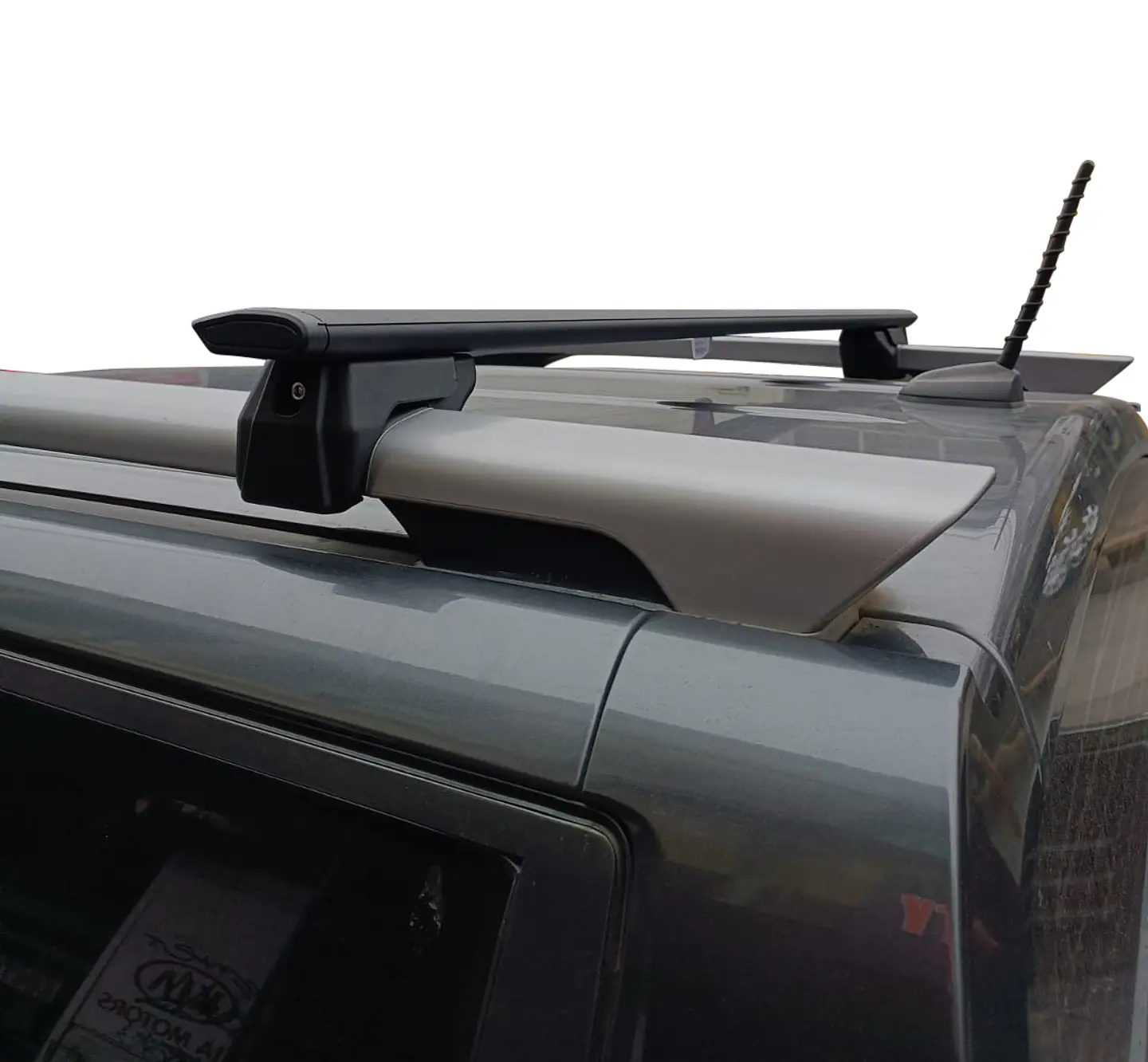 Barra de Techo Transversal de Fierro para SsangYong Musso - Carga Pesada – Soporta Hasta 80 kg por Barra 6