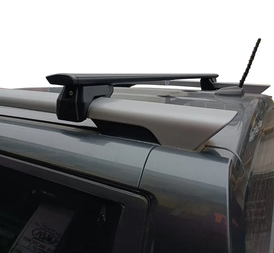 Barra de Techo Transversal de Fierro para SsangYong Musso - Carga Pesada – Soporta Hasta 80 kg por Barra 6