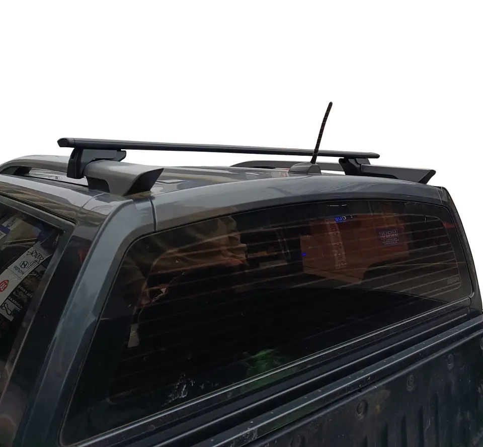 Barra de Techo Transversal de Fierro para SsangYong Musso - Carga Pesada – Soporta Hasta 80 kg por Barra 9