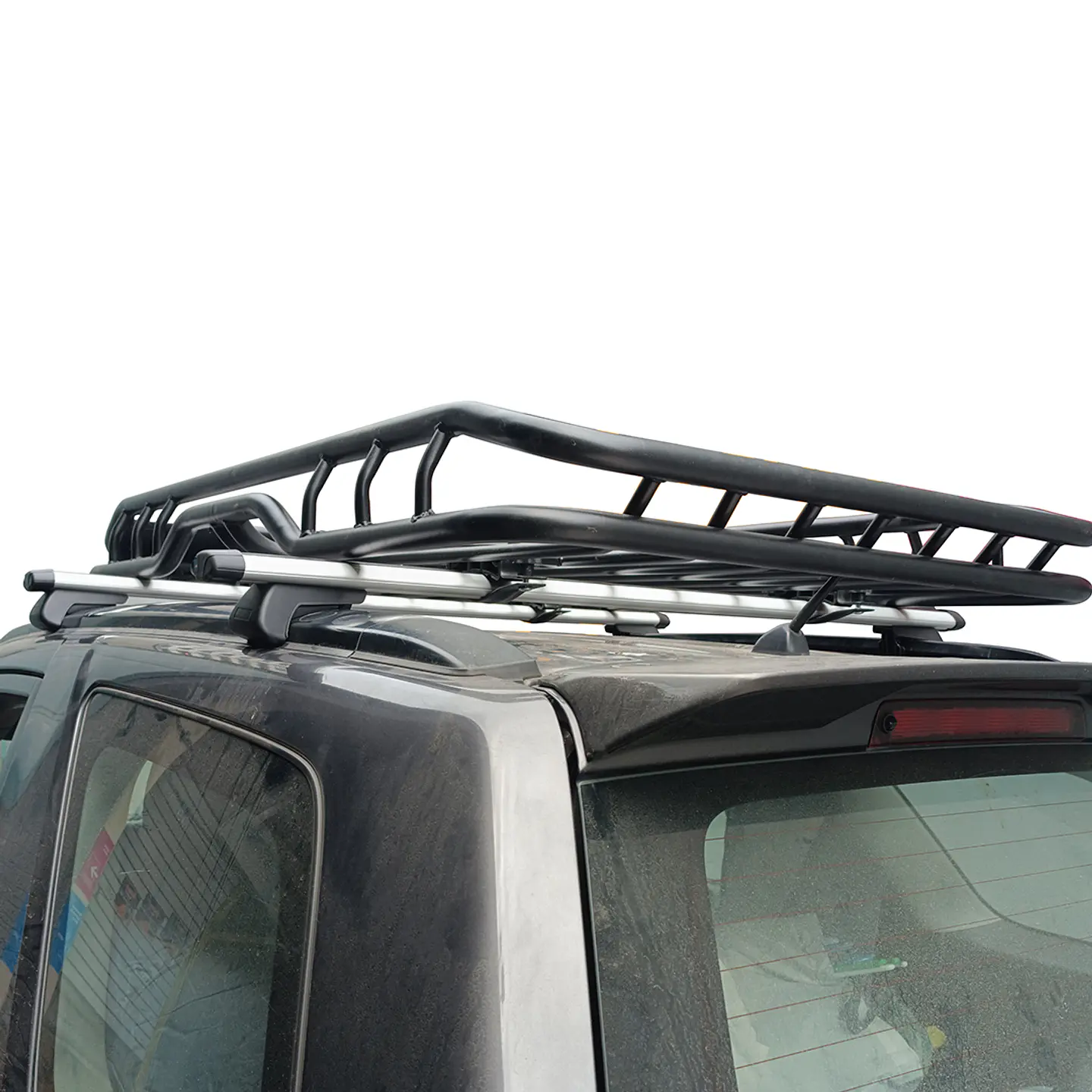 Parrilla de Techo RALLY Universal 135x96x16cm | Fierro Antióxido | Soporta 100 kg 6