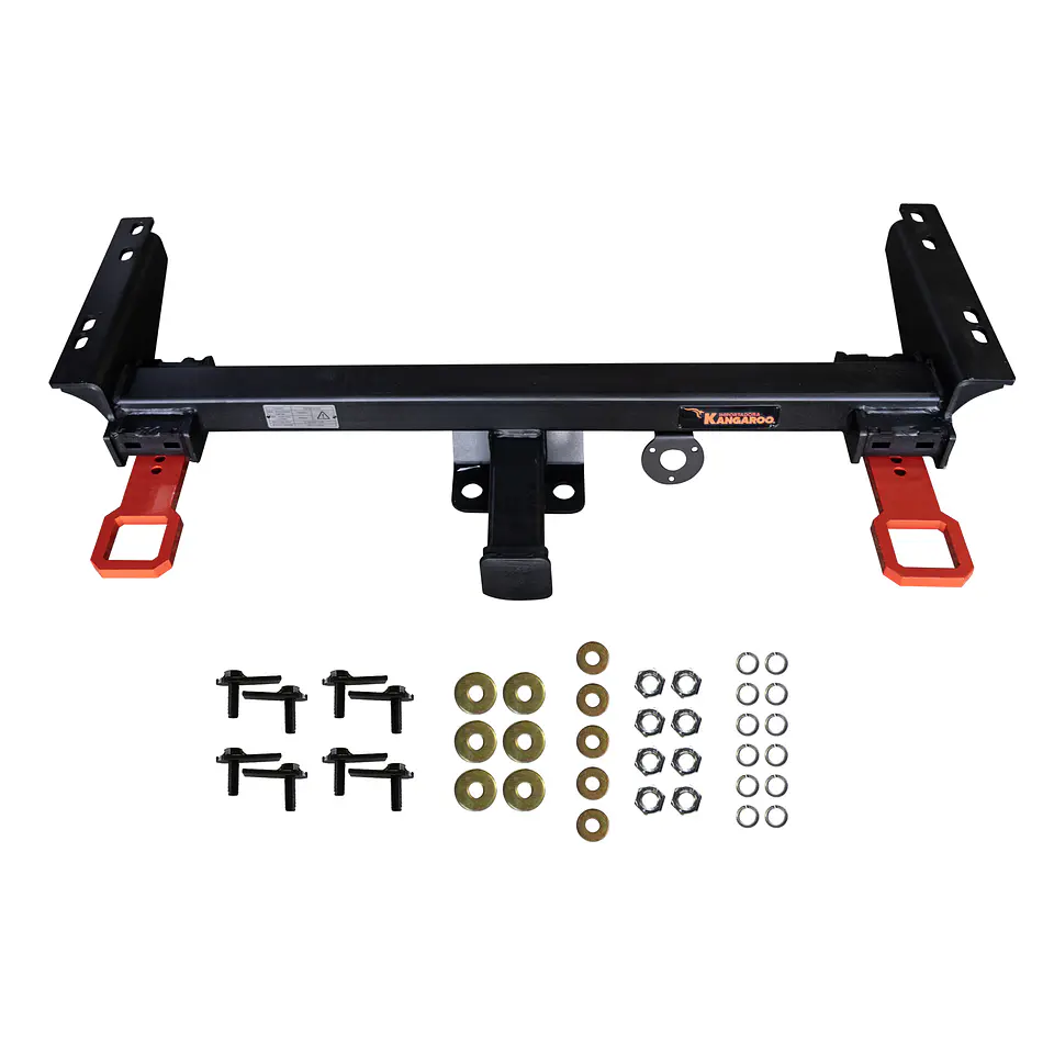 Enganche de Remolque Toyota Hilux Revo 2016+ CON GANCHOS DE TIRO | Coco de Arrastre | Kangaroo Chile 5
