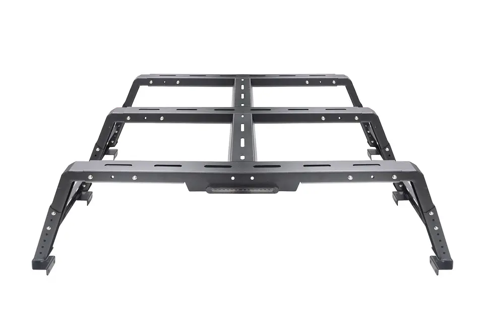 Rack para Camioneta Kangaroo 400 kg – Acero Negro Regulable 5