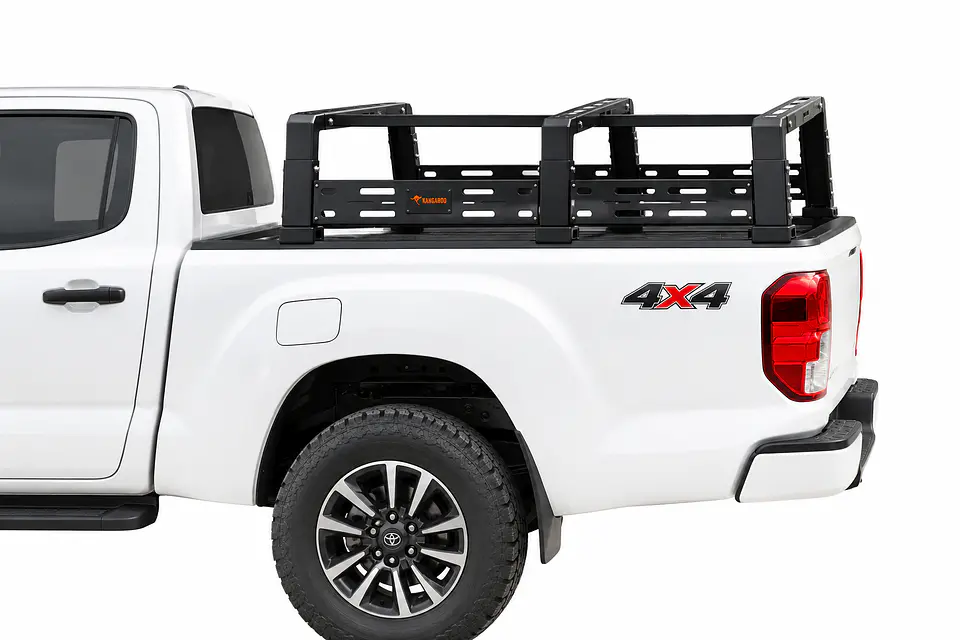 Rack para Camioneta Kangaroo 400 kg – Acero Negro Regulable 1