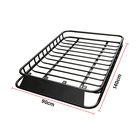 Parrilla de Techo RALLY Universal 135x96x16cm | Fierro Antióxido | Soporta 100 kg