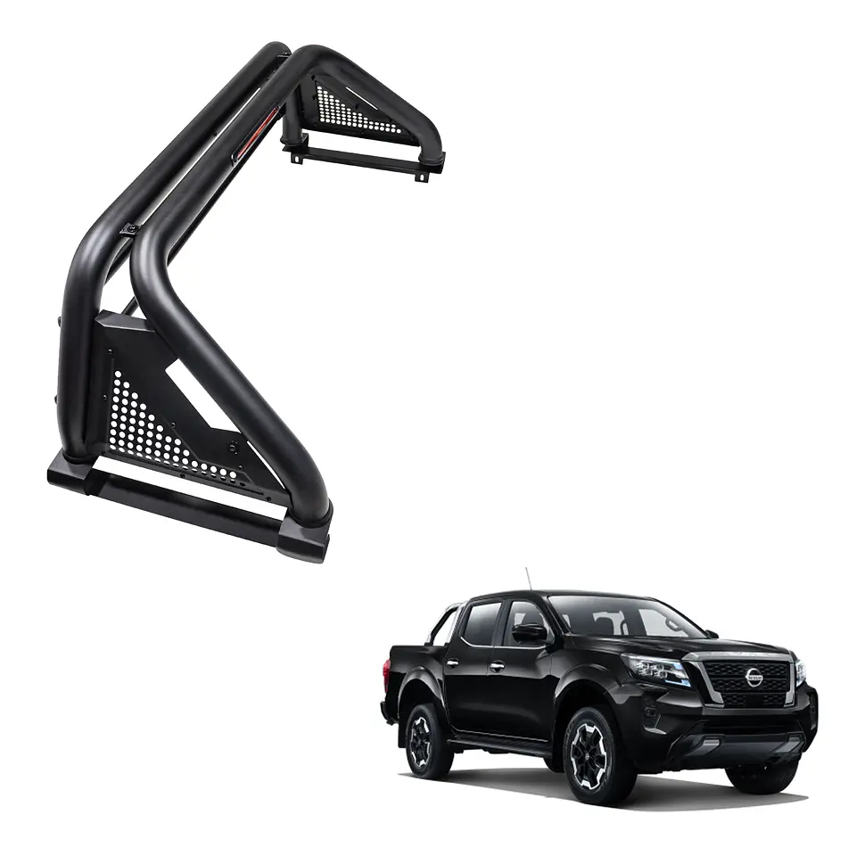 Barra Antivuelco Texturizada Sport Nissan Navara 2021+ – Seguridad y Protección Garantizada 1