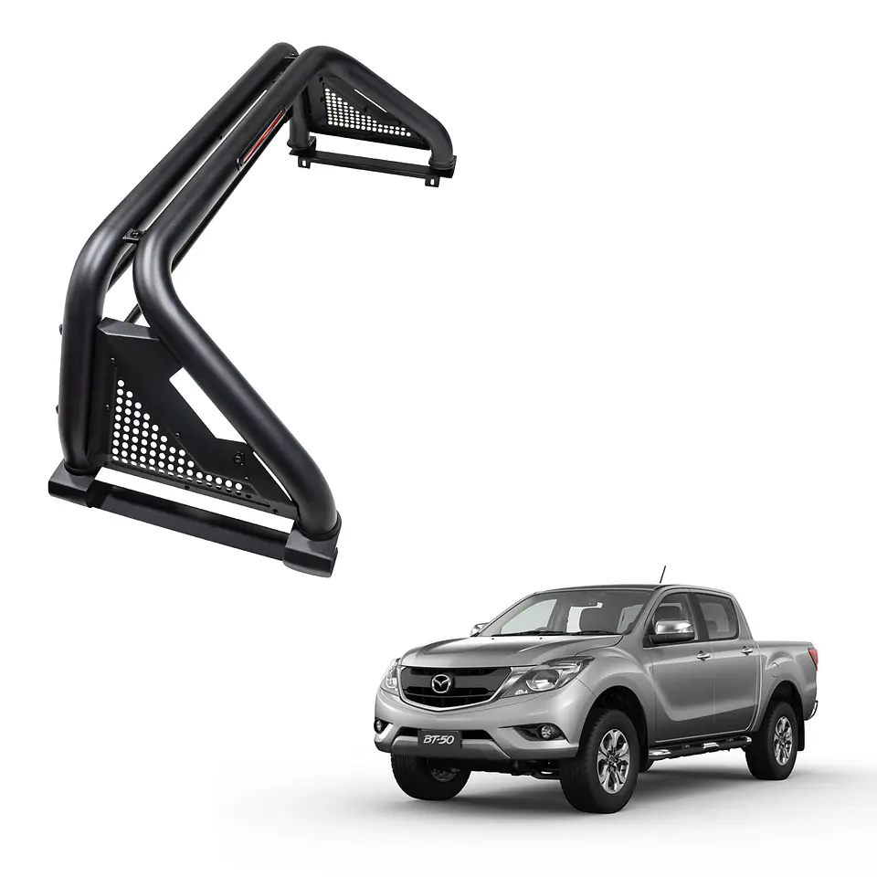 Barra Antivuelco Texturizada Sport Mazda BT50 2013 - 2021 – Seguridad y Protección Garantizada 1