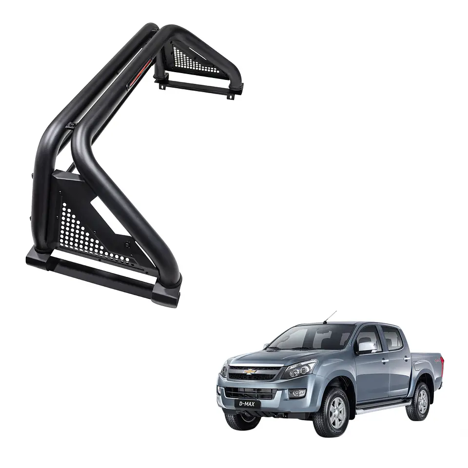 Barra Antivuelco Texturizada Sport Chevrolet Dmax 2015-2022 – Seguridad y Protección Garantizada 1