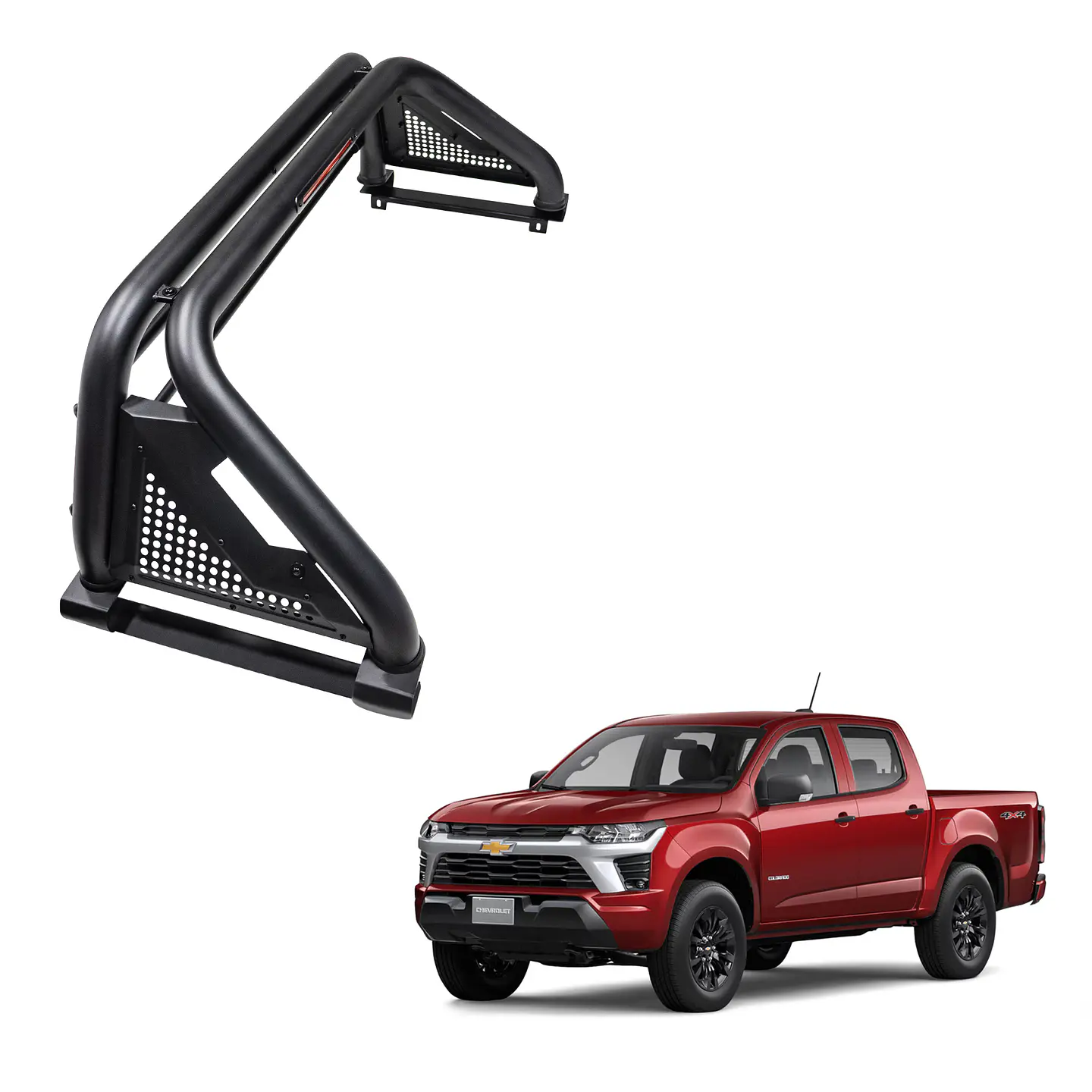Barra Antivuelco Texturizada Sport Chevrolet Colorado – Seguridad y Protección Garantizada 1