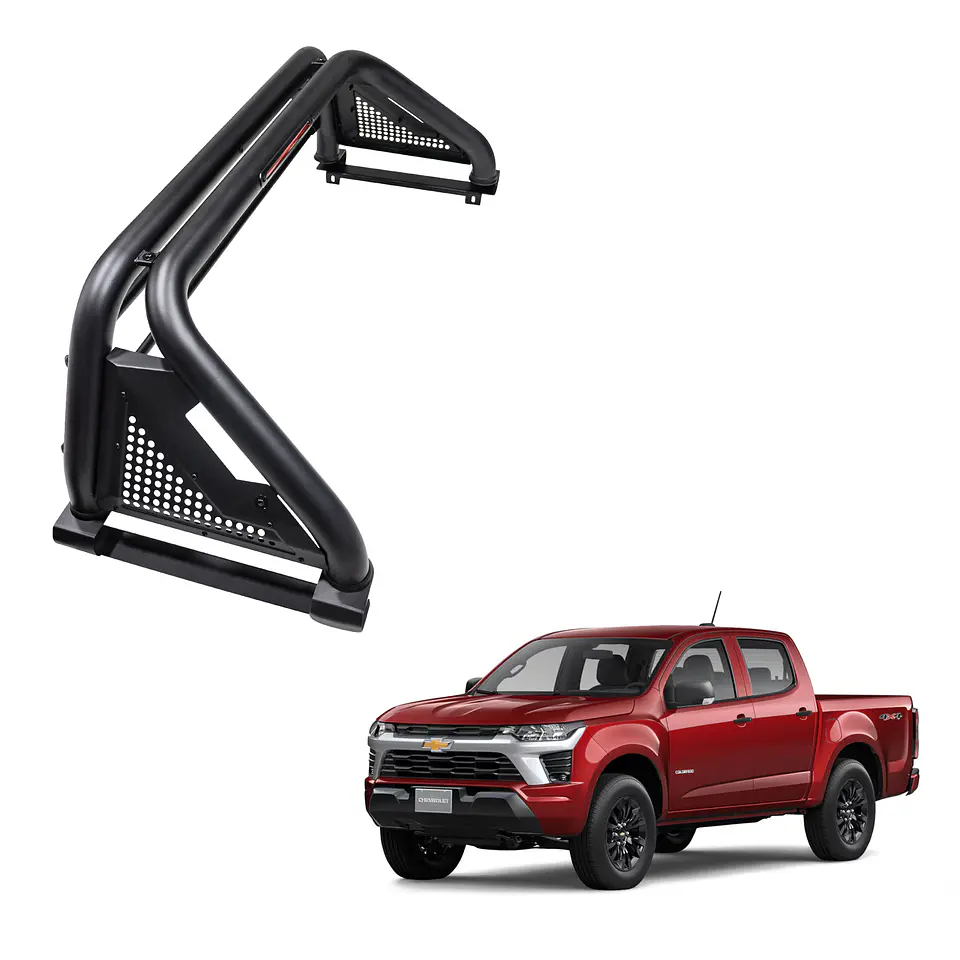 Barra Antivuelco Texturizada Sport Chevrolet Colorado – Seguridad y Protección Garantizada 1