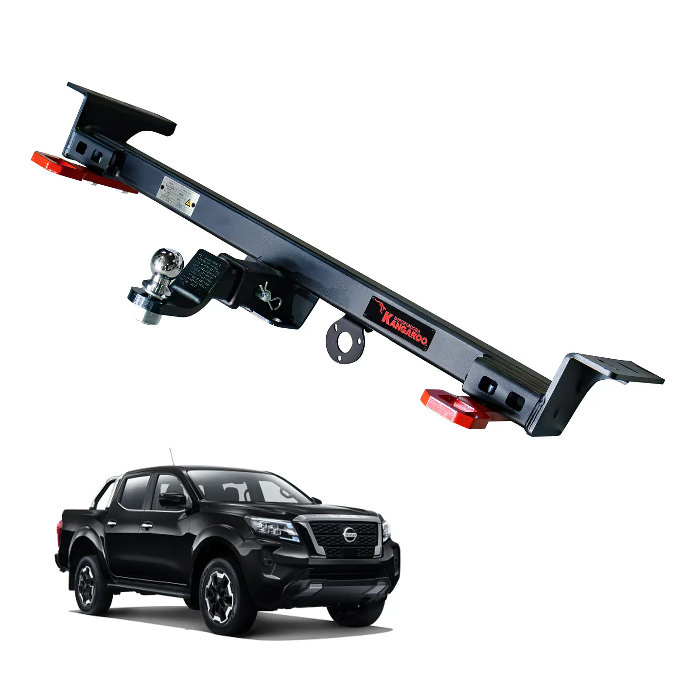 Enganche de Remolque Extraíble Nissan Navara 2021+ | Hasta 3.628 kg | Kangaroo Chile 1