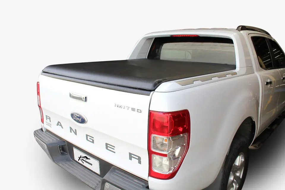Lona Marítima Cubrepickup Ford Ranger Limited 2019-2023 | Marco y Barras de Aluminio  | Kangaroo Chile 2