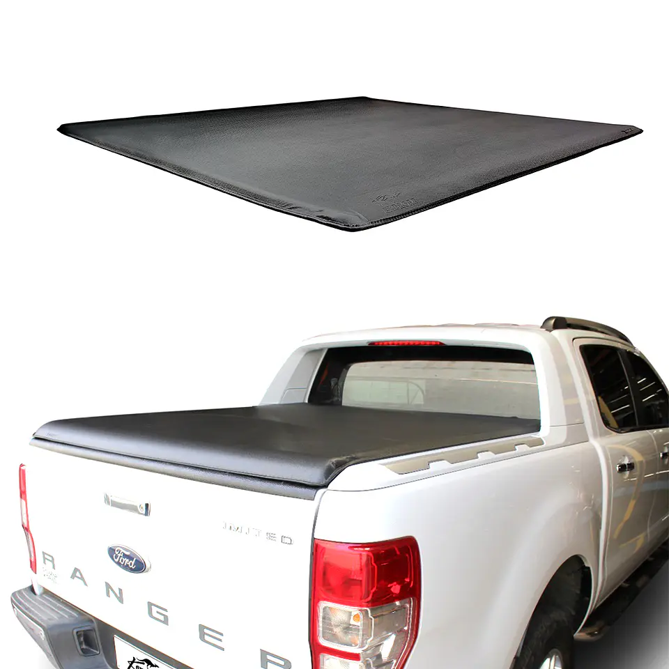 Lona Marítima Cubrepickup Ford Ranger Limited 2019-2023 | Marco y Barras de Aluminio  | Kangaroo Chile 1