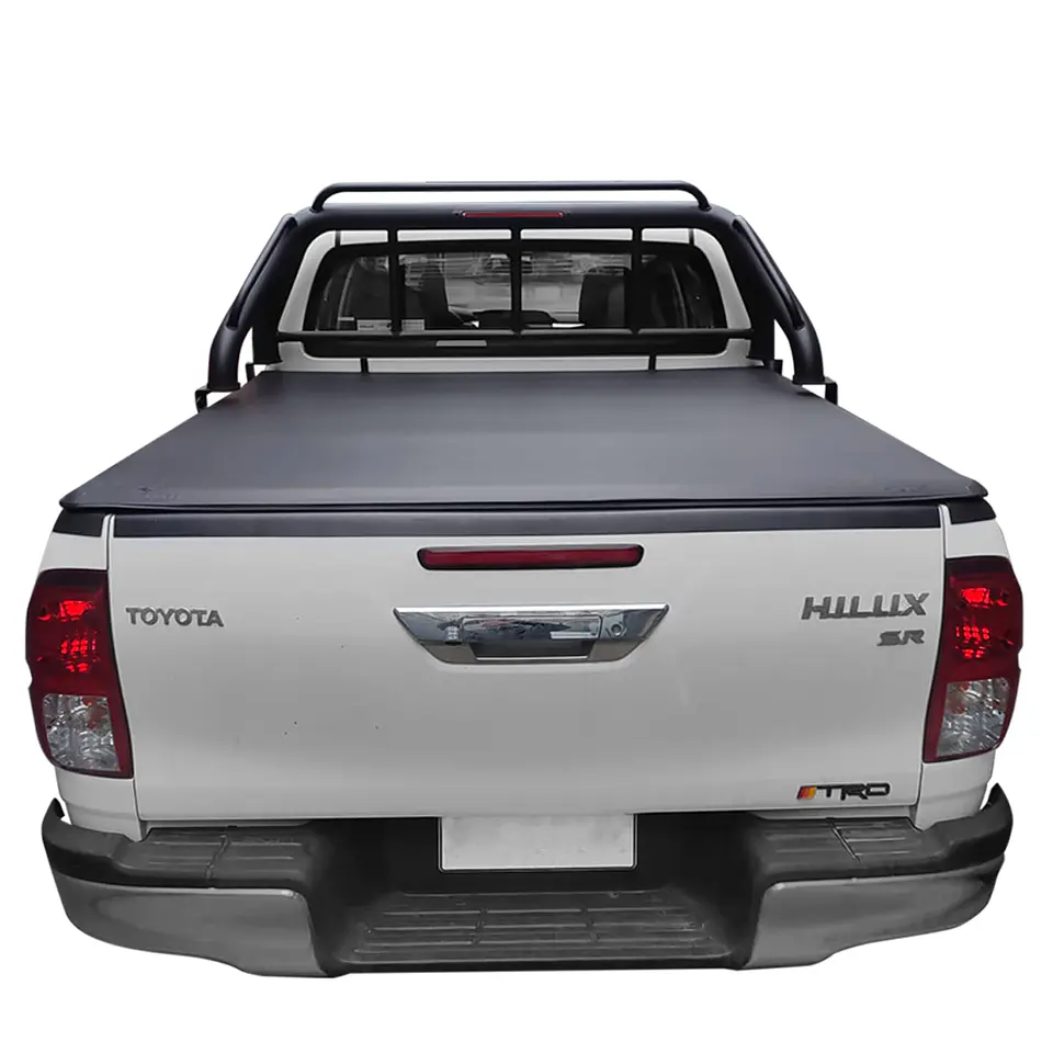 Lona Marítima Tapacarga Toyota Hilux Revo 2016–2026 | Marco y Barras de Aluminio | Kit de Instalación | Kangaroo Chile 6