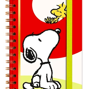 Agenda Snoopy tipo Chequera