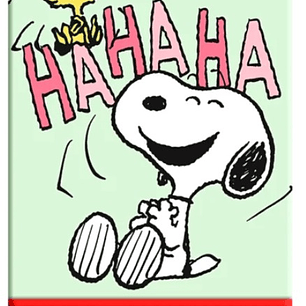 Block de notas Snoopy con cierre magnético. Diseño B