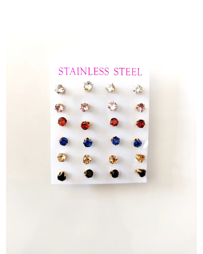 Pack de 12 aros crystal color medio