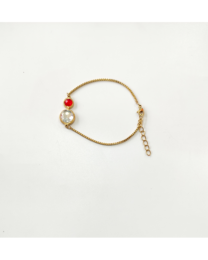 Pulsera ultradelgada dorada 1T