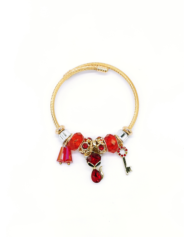 Pulsera ajustable de Zorro rojo